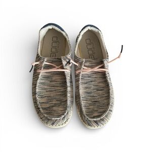 Hey Dude Wendy Sox Shoes in Blue and Pink